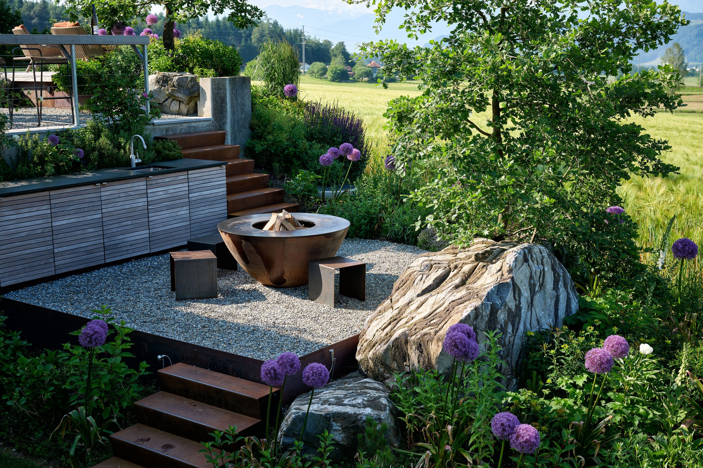 Manufaktur-Magie Gartenlandschaft